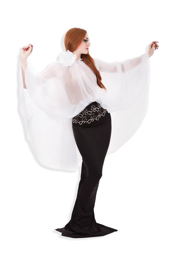 Model of dance fabrics