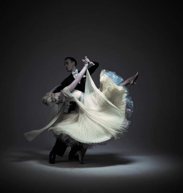 Ballroom dance couple